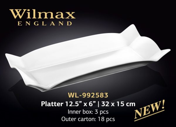 Блюдо глибоке фігурне Wilmax 32х15 см WL-992583