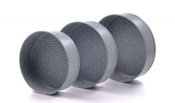 Формы разъемные набор Con Brio CB-501 для выпечки Eco Granite 3 шт. 22*7/24*7/26*7 см толщ. 0,4 мм