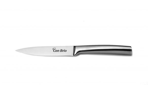 Нож кухонный Con Brio CB-7002, металл. ручка, лезвие 12,8 см