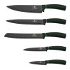 Набір кухонних ножів Berlinger Haus Emerald 6пр BH2518