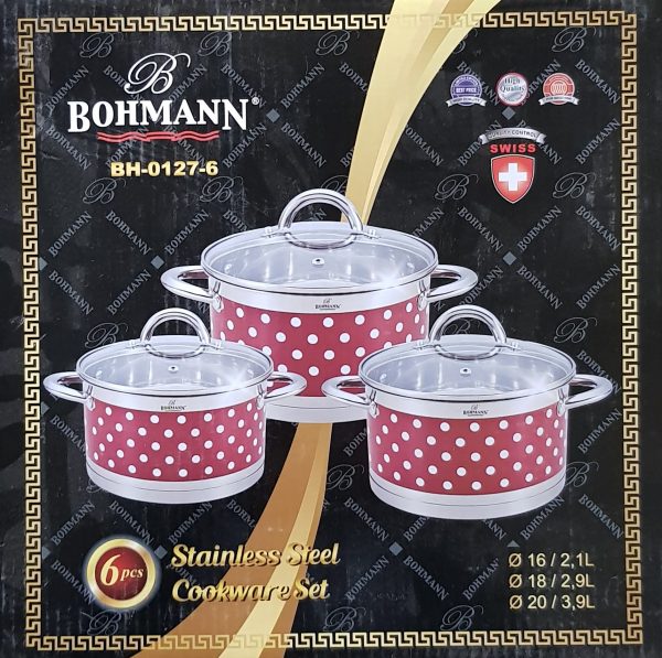 Комплект посуду Bohmann 6пр BH 0127-6