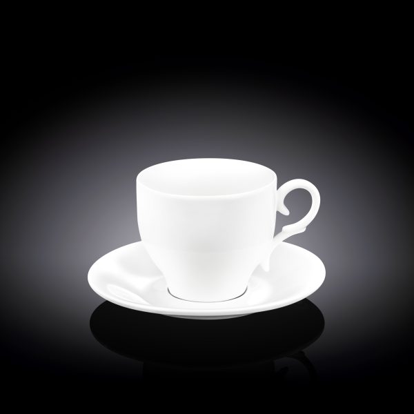 Чашка чайная с блюдцем Wilmax 220мл WL-993009