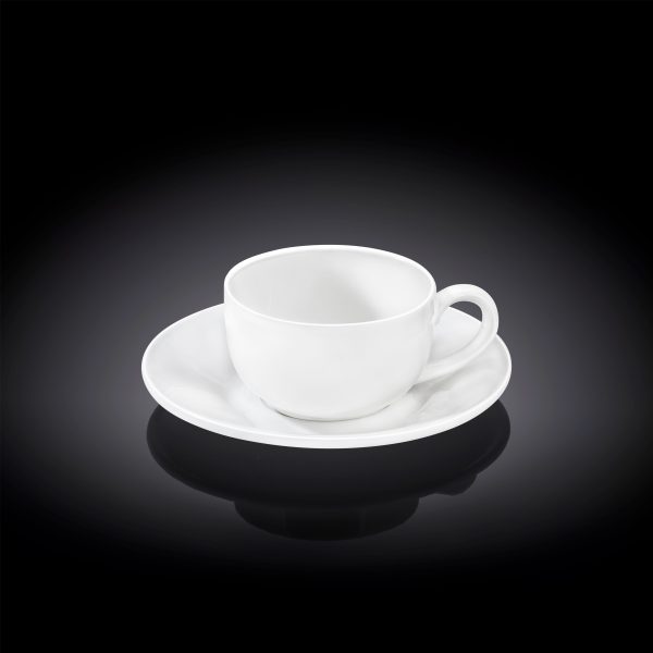 Чашка для кави з блюдцем Wilmax 100мл WL-993002