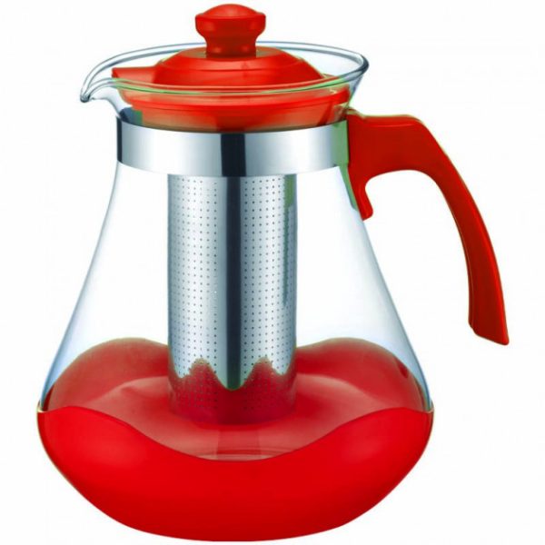 Заварочный чайник Con Brio CB-6215 Red 1.5л