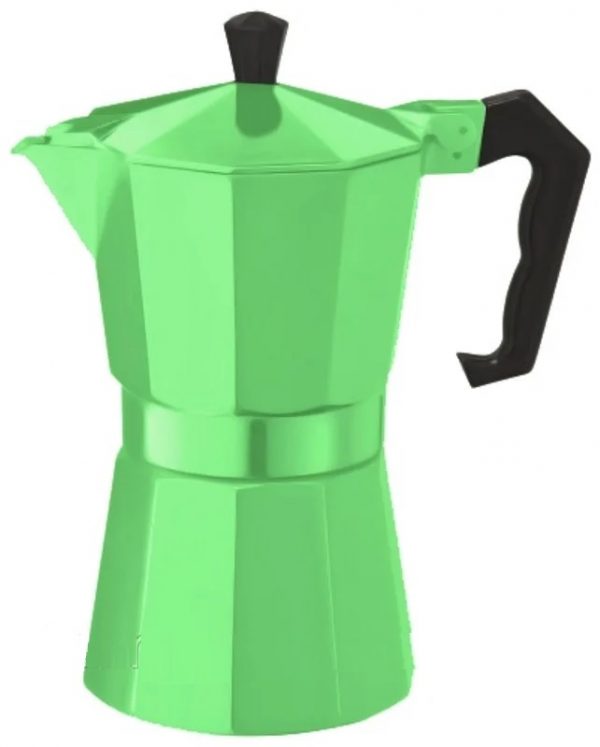 Кофеварка гейзерная Con Brio CB-6009 GR зеленая