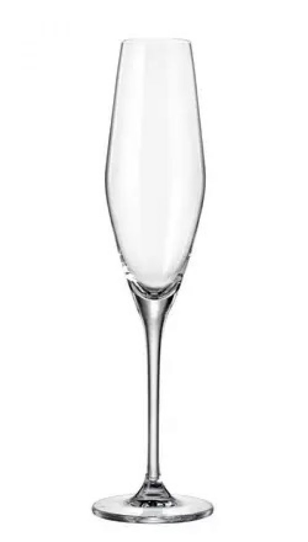 Келихи для шампанського Bohemia Loxia 210мл 6шт (9513)