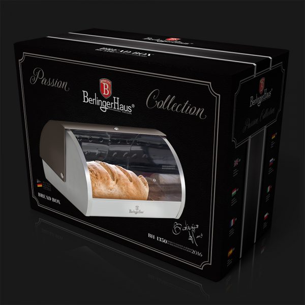 Хлібниця Berlinger Haus Carbon Metallic Passion Collection BH1350