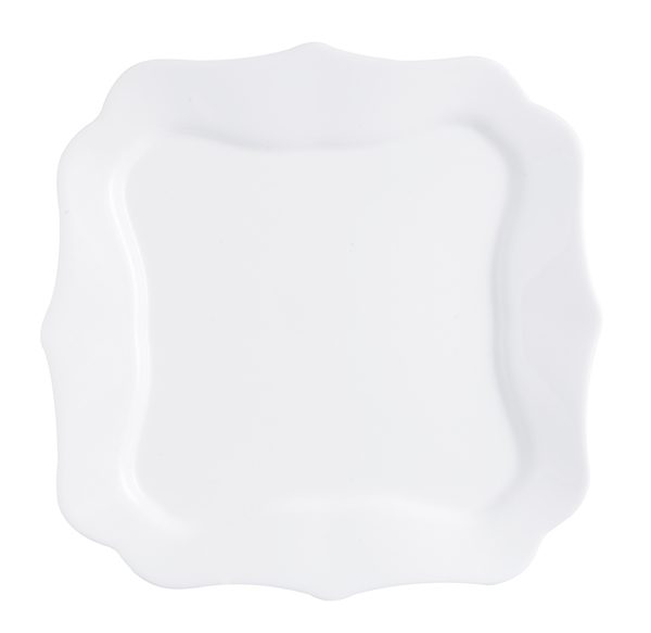 Тарелка обеденная Authentic White 25,5см