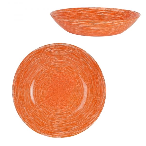Тарілка супова Luminarc Brush Mania Orange 23см P1384