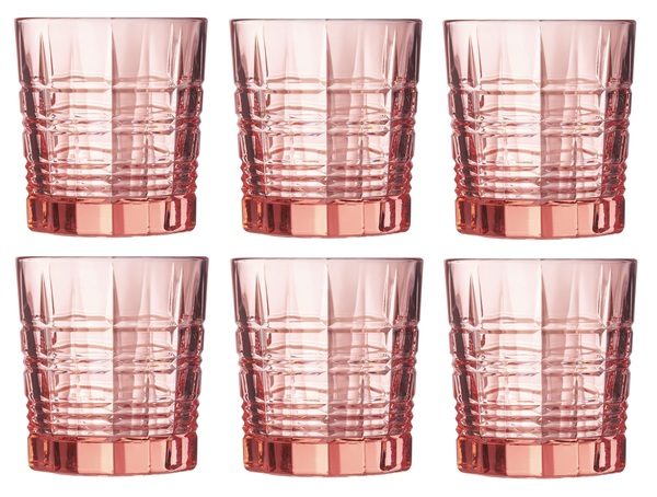 Набір склянок Luminarc Dallas Pink 300мл 6шт