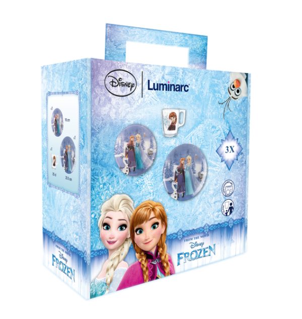 Детский набор Luminarc Disney Frozen Winter Magic N5277