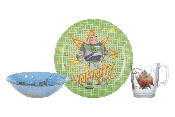 Набір посуду дитячого Luminarc Disney Toy Story P9344