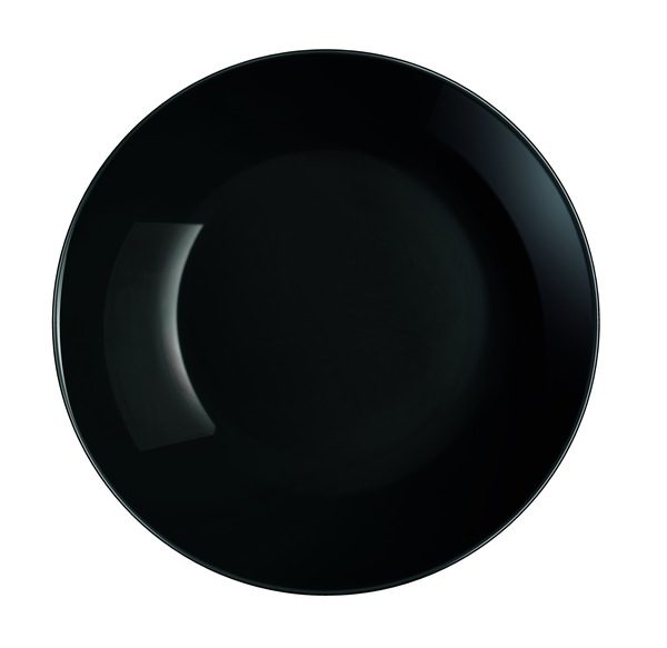 Тарелка суповая Luminarc Diwali Black 20см P0787
