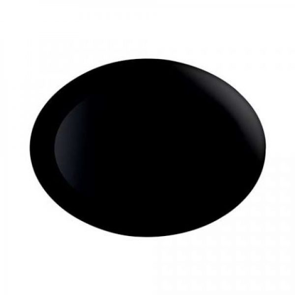 Тарілка овальна Luminarc Diwali Black 33см P0866