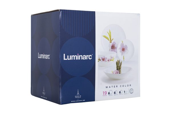 Сервиз столовый Luminarc Water Color 19пр