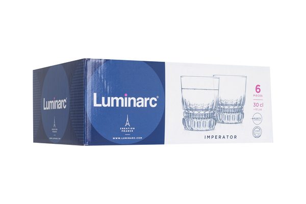 Склянки низькі Luminarc Imperator 300мл 6шт N1287