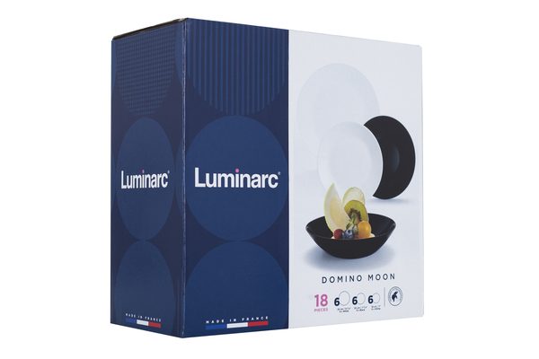Сервіз столовий Luminarc Domino Moon 18 пр.