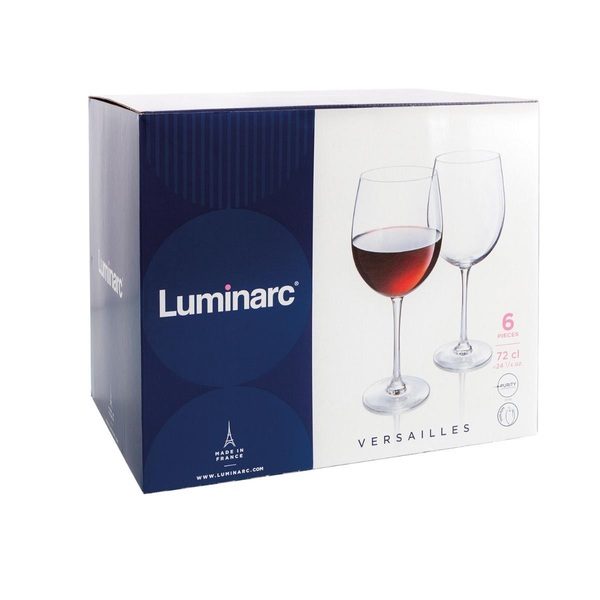 Бокали для вина Luminarc Versailles 720мл 6шт