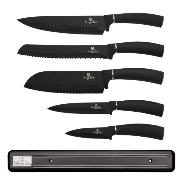 Набор кухонных ножей 6пр Berlinger Haus Black Royal Collection BH-2536