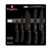 Набір кухонних ножів 6пр Berlinger Haus Black Royal Collection BH-2536