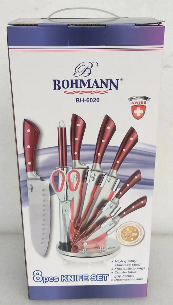 Набор кухонных ножей 8пр Bohmann BH 6020