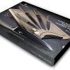 Набір ножів Berlinger Haus 6пр Carbon Metallic Line BH-2555