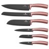 Набор кухонных ножей Berlinger Haus 6пр I-Rose Edition BH-2513