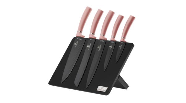 Набір кухонних ножів Berlinger Haus 6пр I-Rose Edition BH-2516