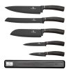 Набор кухонных ножей Berlinger Haus 6пр Metallic Line Carbon Pro Edition BH-2682