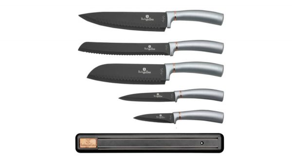 Набор кухонных ножей Berlinger Haus 6пр Moonlight Edition BH-2533