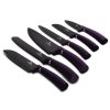 Набор кухонных ножей Berlinger Haus 6пр Purple Eclipse Collection BH-2559