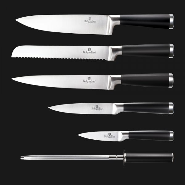 Набір ножів Berlinger Haus 7пр Black Royal Collection BH-2424