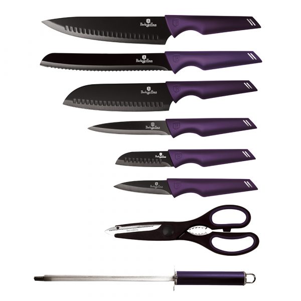 Набор кухонных ножей Berlinger Haus Purple Eclipse BH-2587