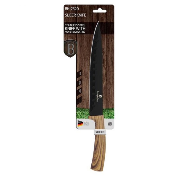 Нож для нарезки 20см Berlinger Haus Ebony Maple Collection BH-2320