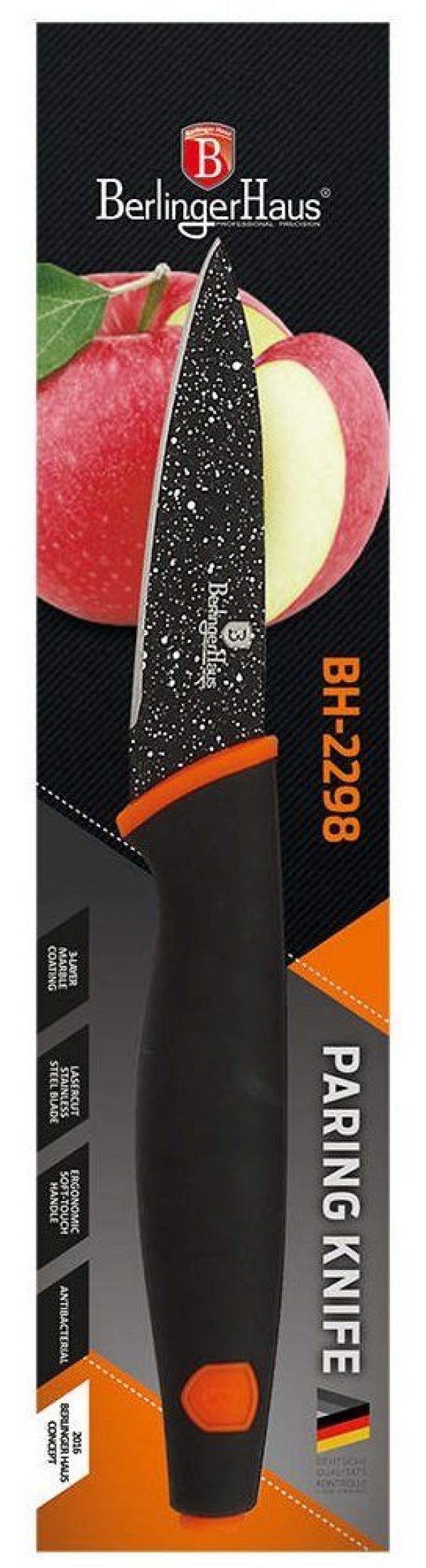Нож для овощей Berlinger Haus Granit Diamond Line BH-2298
