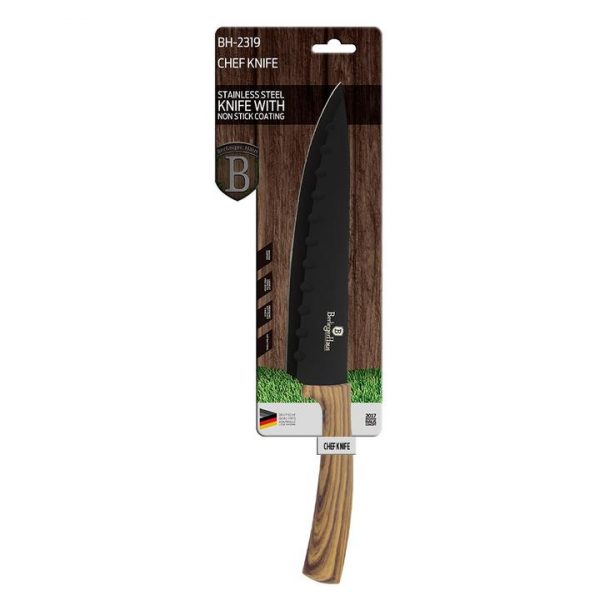 Нож кухонный 20см Berlinger Haus Ebony Maple Collection BH-2319