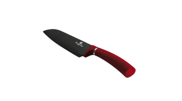 Нож Santoku 17.5см Berlinger Haus Burgundy Metallic Line BH-2574