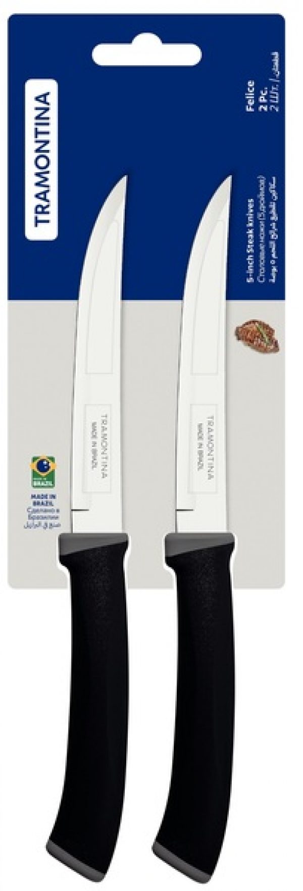Ножі для стейку Tramontina Felice 127мм (23493/205)