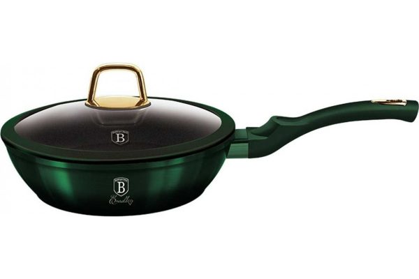 Сковорода глубокая 24см Berlinger Haus Emerald Collection BH-6049