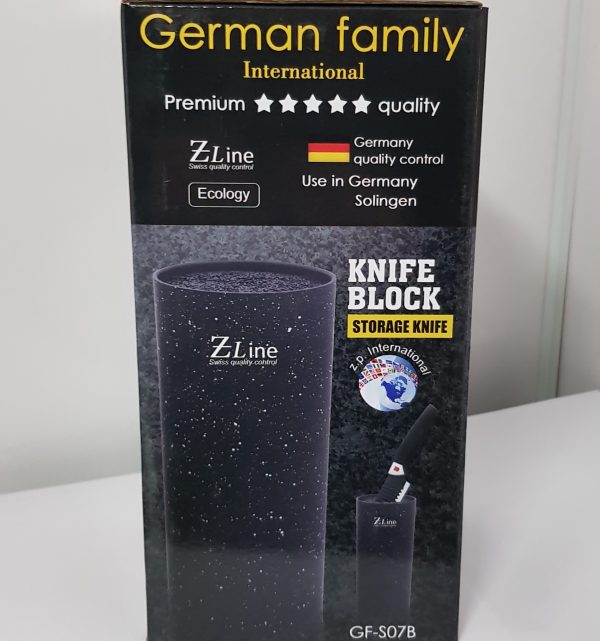 Бревно-подставка для ножей Z-line универсальная GF-S07B черная