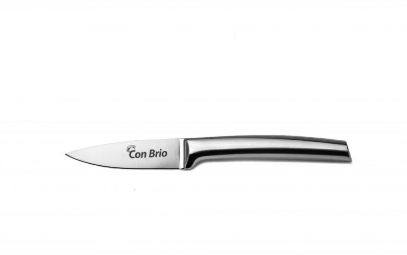 Ніж для чищення овочів CON BRIO CB-7003, метал. ручка, лезо 9см