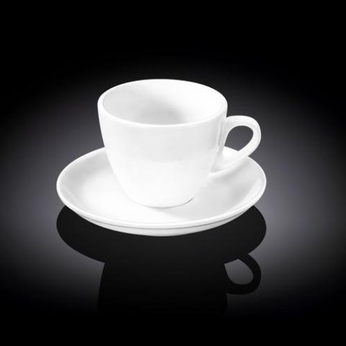 Чашка чайна та блюдце Wilmax 300мл WL-993176/AB