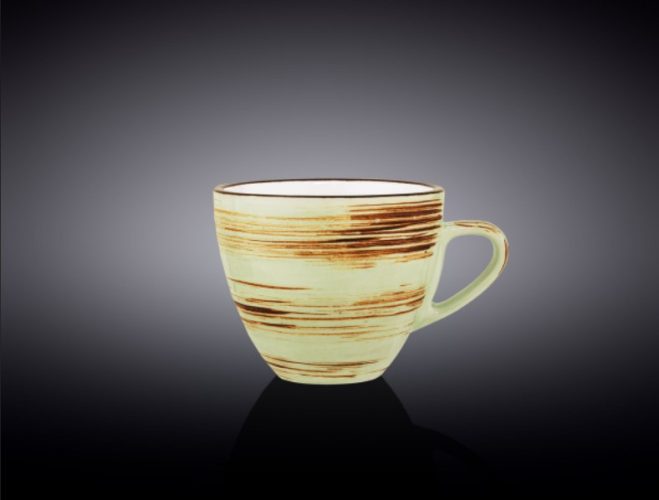 Чашка чайная Wilmax Spiral Pistachio 300мл WL-669136