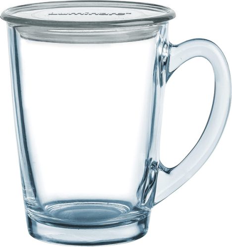 Чашка с крышкой Luminarc New Morning Transparent 320мл