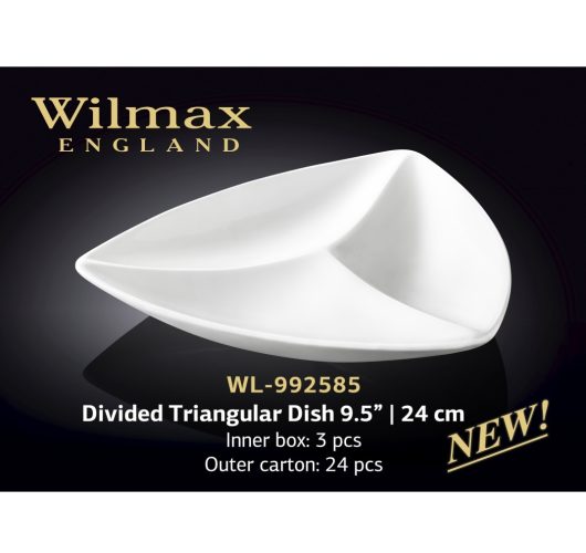 Менажница треугольная Wilmax 24 см WL-992585/A