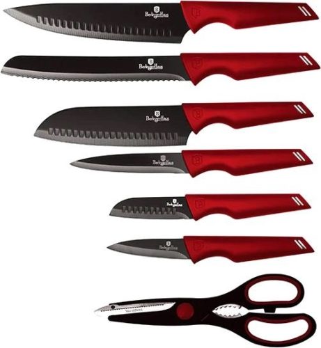 Набор кухонных ножей Berlinger Haus Burgundy BH-2599