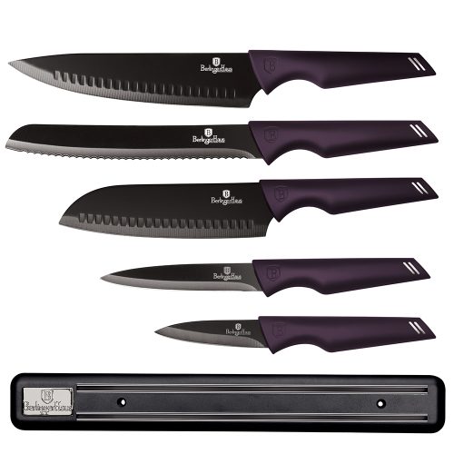 Набор кухонных ножей Berlinger Haus Purple Eclipse BH-2702