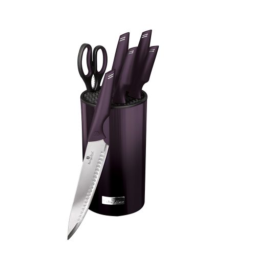 Набір кухонних ножів Berlinger Haus Purple Eclipse BH-2798