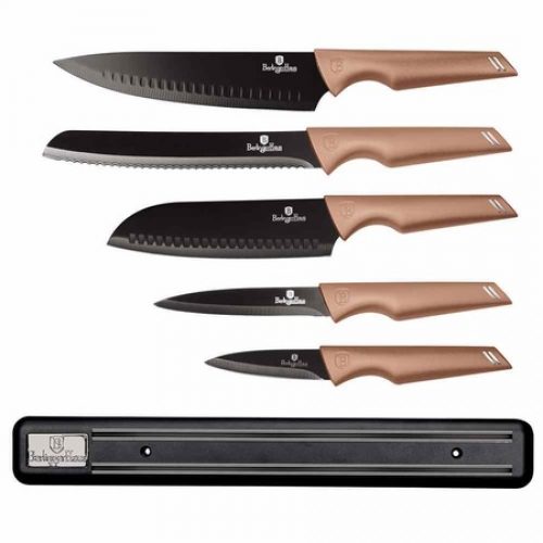 Набор кухонных ножей Berlinger Haus Rosegold Metallic Line BH-2697
