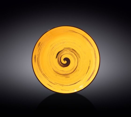 Тарелка Wilmax Spiral Yellow 20.5см WL-669412
